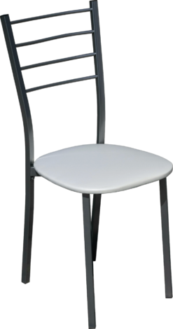 Стол метален с тапицерия - Столове