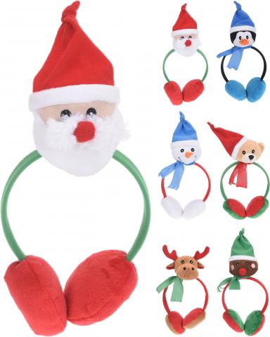 Коледни ушанки - Коледни шапки, чорапки и диадеми