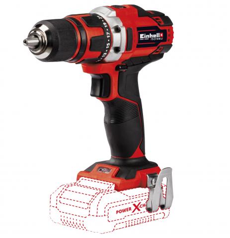 Акумулаторна бормашина Einhell TE-CD 18/40 LI Solo PXC, снимка 2 - Акумулаторни бормашини