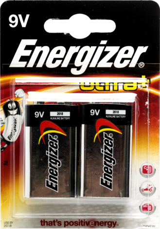 Батерии ENR Ultra+9V/6LR61 2бр - Батерии