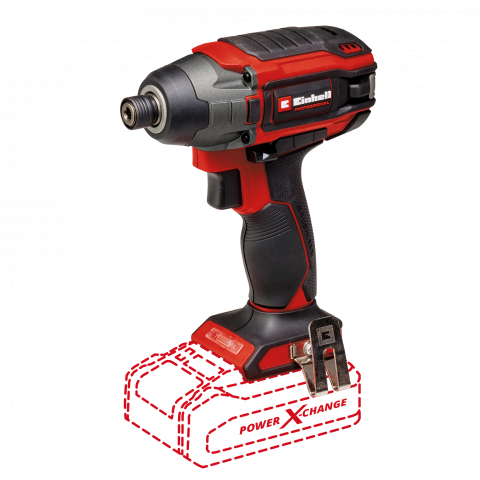 Акумулаторен ударен винтоверт Einhell TP-CI 18/220 LI BL Solo PXC, снимка 2 - Акумулаторни винтоверти