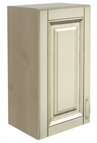Горен шкаф с една врата "Ванила" 40х72х32см - Модулни кухни с онлайн поръчка