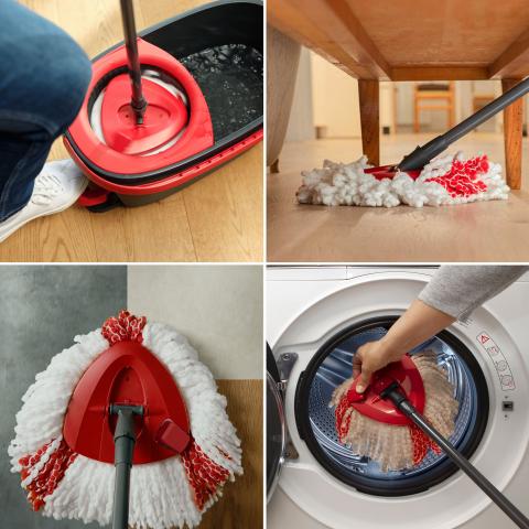Пълнител зa Vileda Turbo Extra Spin Mop Refill, снимка 2 - Мопове