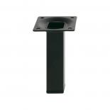 Метален крак 25x25x300мм черен