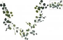 Изкуствено растение-гирлянд, листа от евкалипт