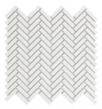 Мозайка Chevron White Gloss 28.3x27.7