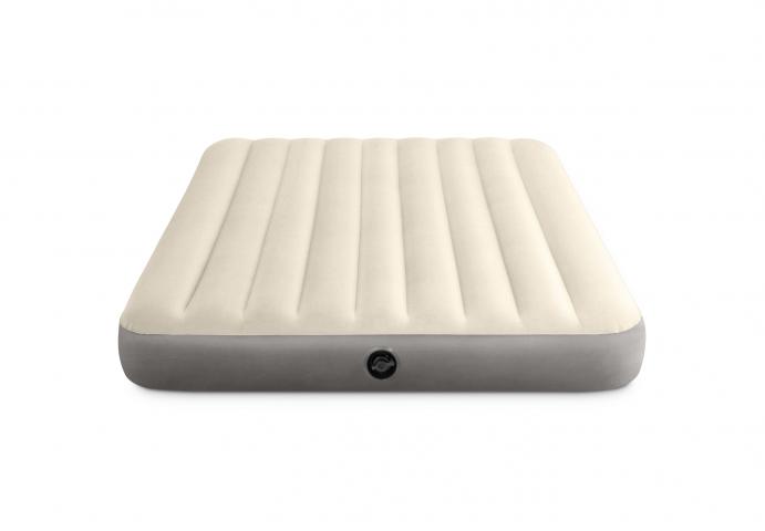 Надуваем матрак SINGLE-HIGH AIRBED, бял 152х203х25см, снимка 3 - Шалтета и матраци