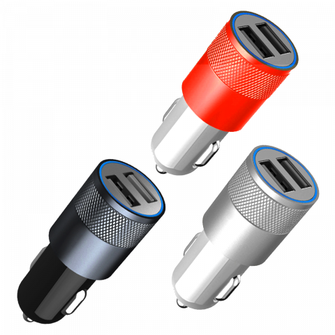 Авто разклонител 12/24 V 3.1 Аh с 2 USB - Разклонители