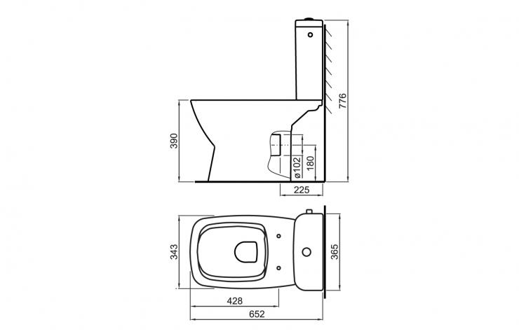 Моноблок HAPPYSMART Rimless, снимка 2 - Моноблок