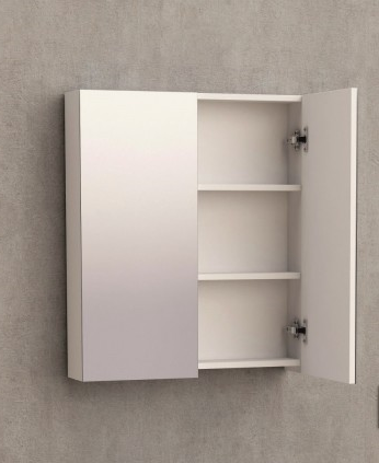 Огледален шкаф за баня, soft close механизъм, снимка 2 - Pvc