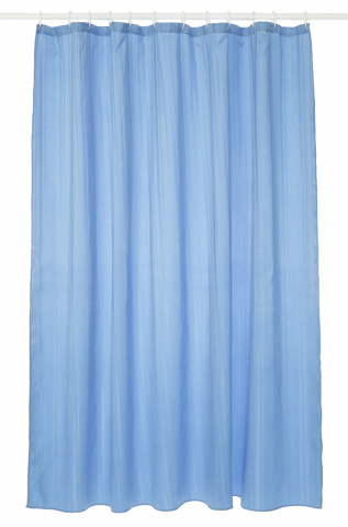Завеса за баня синьо - Текстилни завеси