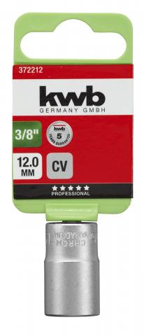 Вложка KWB 3/8" 12 мм - Ръчни инструменти