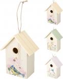 Дървена къщичка за птици 116х10х21 см