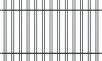 Оградно пано ALABAMA H=1.20m L=2.0m антрацит (RAL 7016)