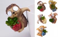 Аксесоар за саксия животинче 6 дизайна