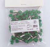 Кабелен накрайник 1x6mm2 зелен