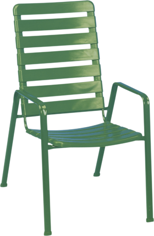 стол алпин зелен - Метални столове