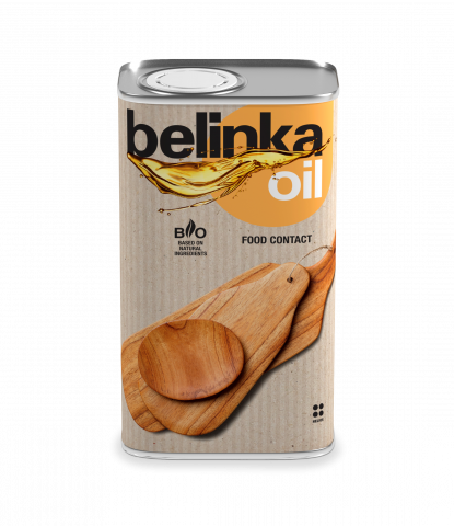 Масло за дърво Belinka Oil Food 0.5л, безцветно - Масла за дърво