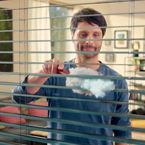 Четка за почистване на прах Vileda Flex & Catch с къса дръжка, снимка 7 - Четки