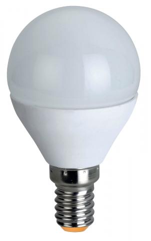LED крушка Е14 5.5W малък балон 6400К 440lm - Лед крушки е14