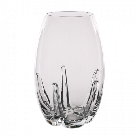 Стъклена ваза, 28 см - Вази