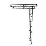 Градинска арка 160х40х250 см