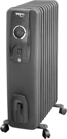 Tesy Радиатор Т 2510 black - Маслени радиатори