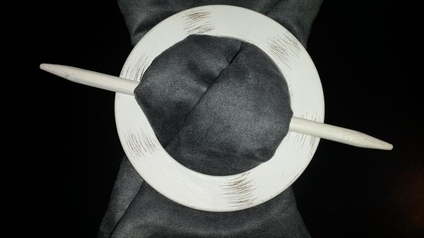 Магнит за перде кръг бял, снимка 2 - Аксесоари