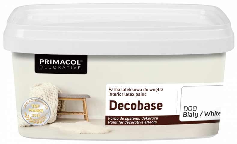 Деко база Primacol 1 л - Ефектни бои за стени