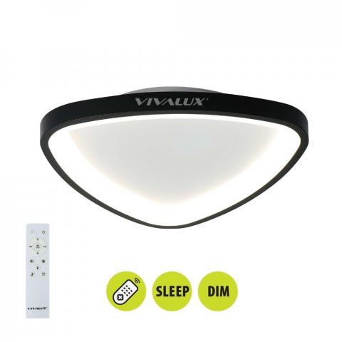 LED плафон Andromeda 230 V черен - Плафони