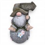 Градинска фигура гном Welcome