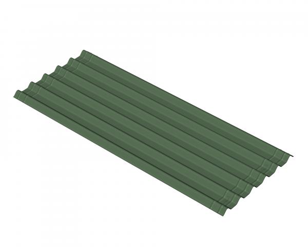 Ондулин EasyFix, зелен - битумен лист - НОВ - Вълнообразни плоскости