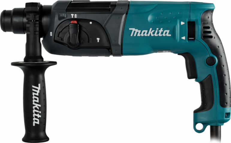 Перфоратор Makita HR 2470, снимка 2 - Кабелни перфоратори