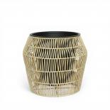 Кашпа ратан 41.5х41.5х37.5 см