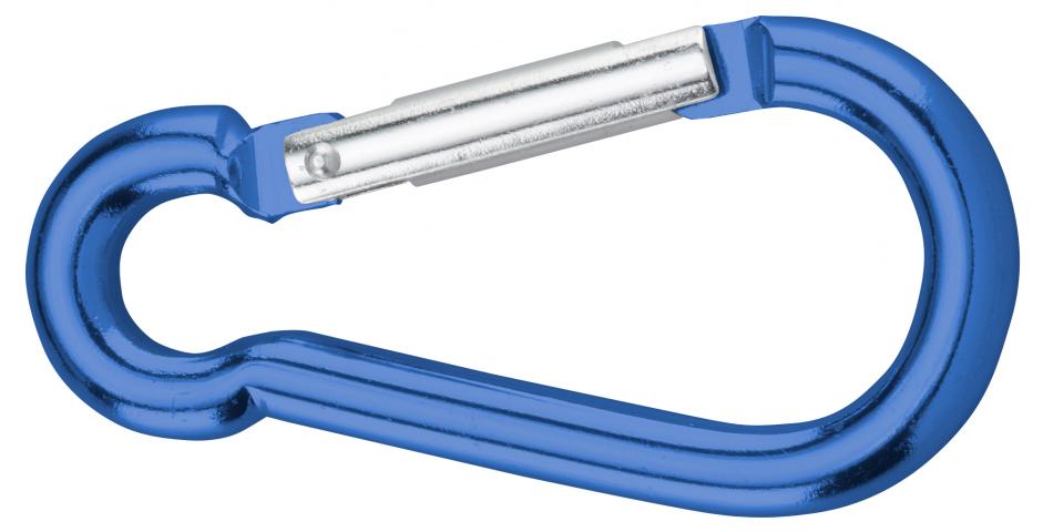 Карабина 6х60мм алуминий синьо - Такелаж