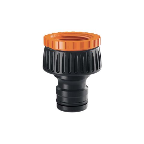 Връзка  за кран с резба 1"- 3/4" с голям дебит Max Flow - Пластмаса