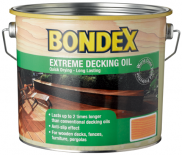 Масло за дърво Bondex Decking Extreme 2.5л, безцветно