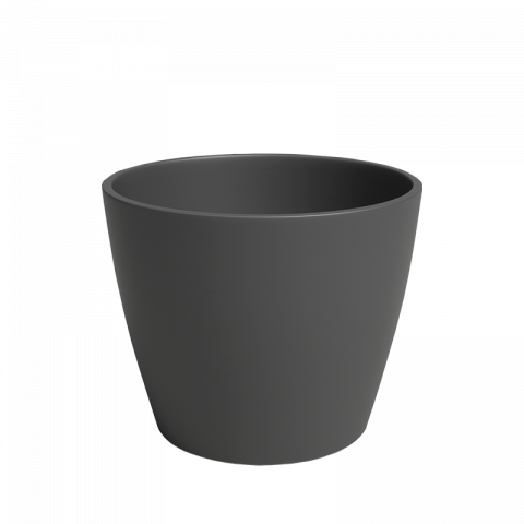 Кашпа Nubia ф15 см антрацит - Керамични кашпи