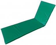 Възглавница за шезлонг 190х58х5 см зелено