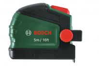 Ролетка Bosch 5 м х 22 мм с щипка за молив