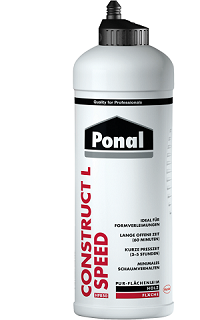 Ponal Construct L Speed ПУ лепило за дърво 1кг - Лепила за дърво