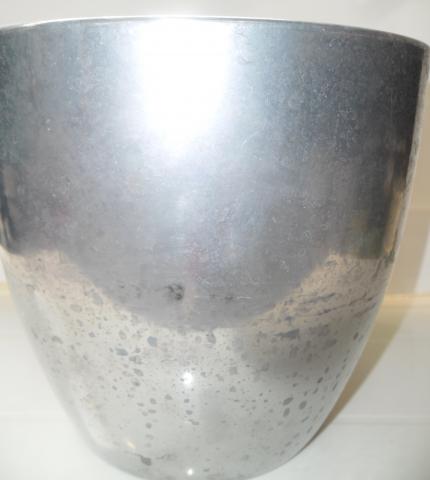 Кашпа металик Ф:22см - Керамични кашпи