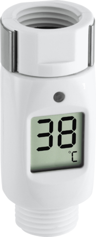 Термометър за душ, дигитален - Пестене на вода