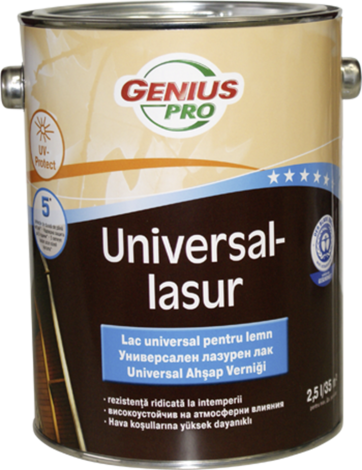 GP Universal-Lasur 2,5L pali. - Восък и коректори за дърво