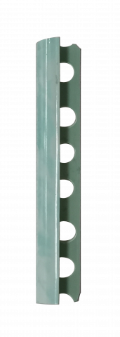 Лайстна 10мм външен ъгъл PVC Мрамор Зелен - Профили