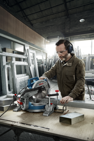 Настолен циркуляр Bosch Blue GСМ 216, снимка 6 - Настолни циркуляри