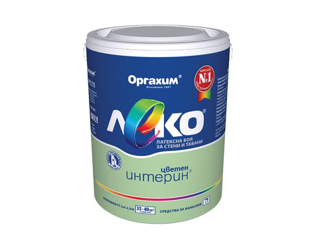 Цветен интерин Леко 8.5л, коралов риф - Интериорни бои