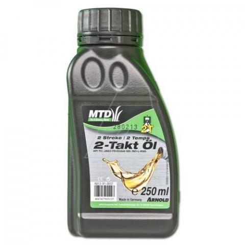 Масло двутактово MTD 250 мл - За двутактови двигатели