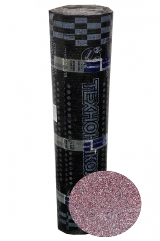 Битумна мембрана Technobit Еco Mineral V 4.0 червена посипка 10 м2 - Битум