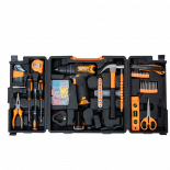 Комплект Ударен Винтоверт Villager VLN3212 и 51 аксесоара